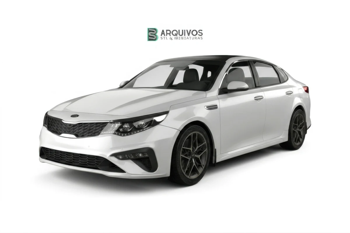Modelo 3D STL - Kia Optima 2019